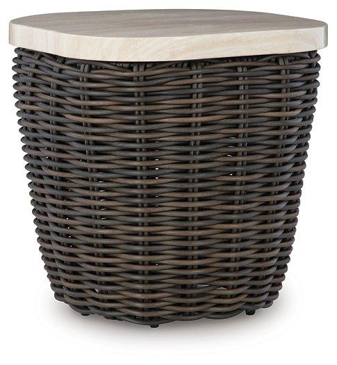 Kimora Outdoor End Table -  Chapter 11 Furniture (Lewiston, Maine)