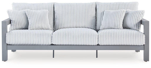 Hurley Park Outdoor Sofa with Cushion -  Chapter 11 Furniture (Lewiston, Maine)