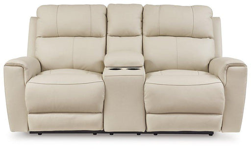 Dahlmoore Power Reclining Loveseat with Console -  Chapter 11 Furniture (Lewiston, Maine)