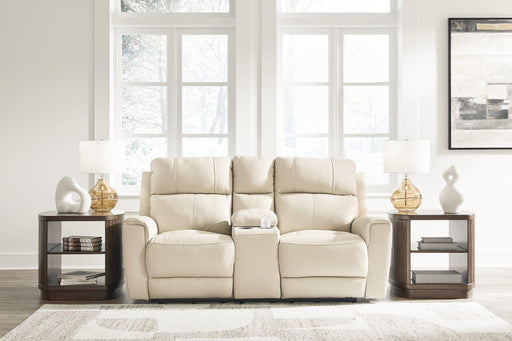 Dahlmoore Power Reclining Loveseat with Console -  Chapter 11 Furniture (Lewiston, Maine)