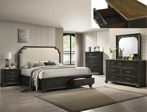 HAMILTON QUEEN STORAGE BED HEADBOARD -  Chapter 11 Furniture (Lewiston, Maine)