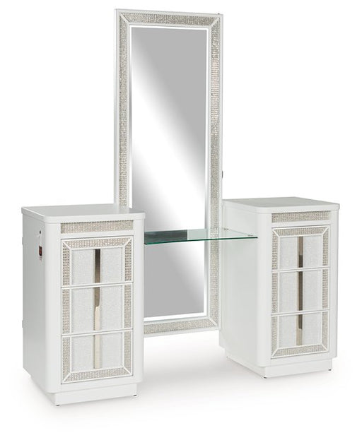 Chalanna Vanity with Mirror -  Chapter 11 Furniture (Lewiston, Maine)