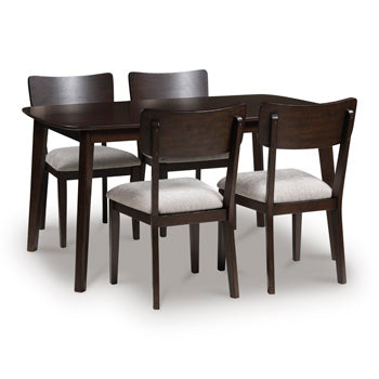 Mallenette Dining Table and 4 Chairs (Set of 5) -  Chapter 11 Furniture (Lewiston, Maine)
