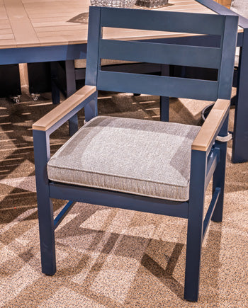 East Beach Outdoor Arm Chair with Cushion (Set of 2) -  Chapter 11 Furniture (Lewiston, Maine)