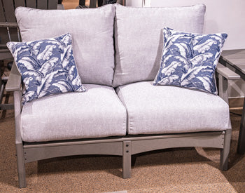 Cove Beach Outdoor Loveseat with Cushion -  Chapter 11 Furniture (Lewiston, Maine)