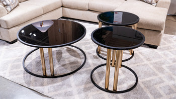 Hannerly Table (Set of 3) -  Chapter 11 Furniture (Lewiston, Maine)