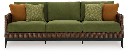 Horizon Hall Outdoor Sofa with Cushion -  Chapter 11 Furniture (Lewiston, Maine)