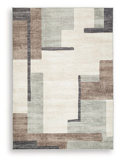 Larkport Washable Area Rug -  Chapter 11 Furniture (Lewiston, Maine)