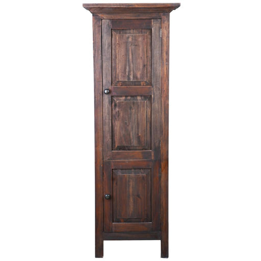 Sunset Trading Cottage Tall 2 Door Storage Cabinet | Raftwood Brown Solid Wood | Fully Assembled Cupboard -  Chapter 11 Furniture (Lewiston, Maine)