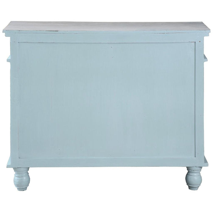 Sunset Trading Cottage Buffet Cabinet | Sky Blue/Natural Limewash Solid Wood | Fully Assembled Sideboard -  Chapter 11 Furniture (Lewiston, Maine)