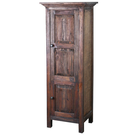 Sunset Trading Cottage Tall 2 Door Storage Cabinet | Raftwood Brown Solid Wood | Fully Assembled Cupboard -  Chapter 11 Furniture (Lewiston, Maine)