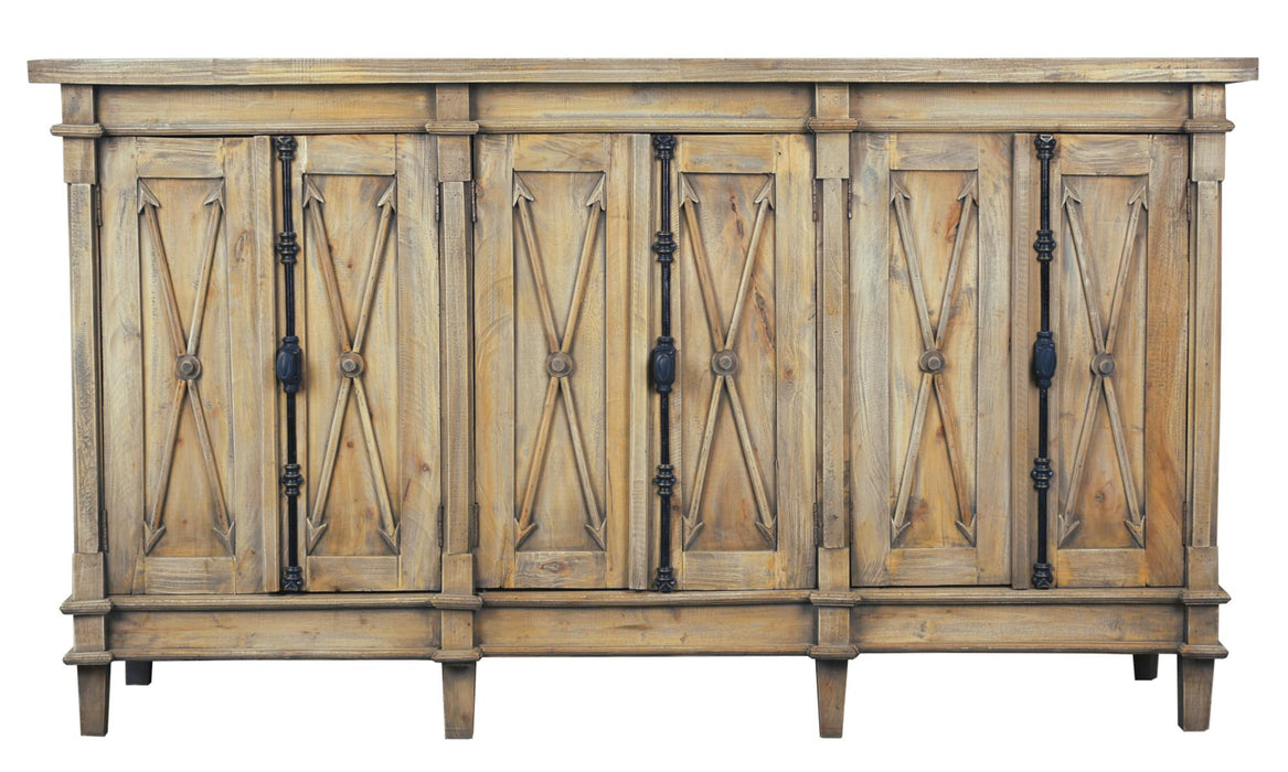 Sunset Trading Cottage Arrow Credenza | Driftwood Brown Solid Wood | Fully Assembled Sideboard -  Chapter 11 Furniture (Lewiston, Maine)