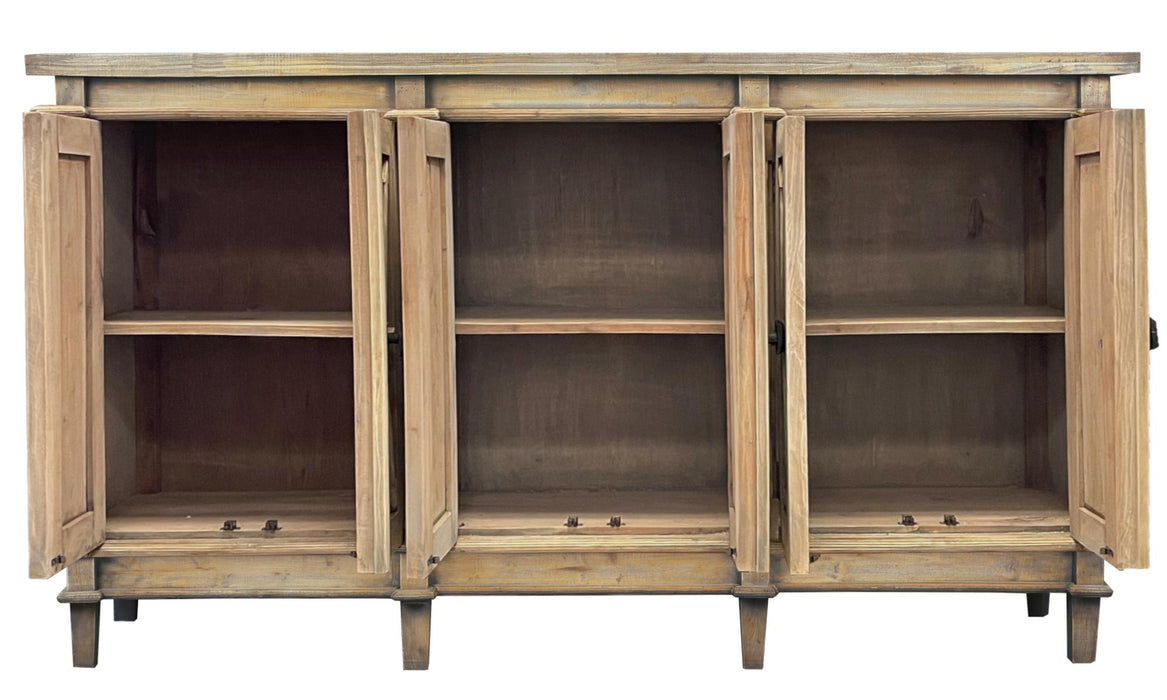 Sunset Trading Cottage Arrow Credenza | Driftwood Brown Solid Wood | Fully Assembled Sideboard -  Chapter 11 Furniture (Lewiston, Maine)