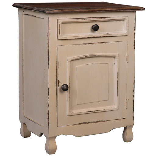 Sunset Trading Cottage Two Tone Storage Chest | Silvermink/Raftwood Brown Solid Wood | Fully Assembled End Table -  Chapter 11 Furniture (Lewiston, Maine)