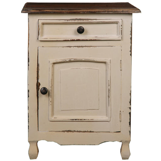 Sunset Trading Cottage Two Tone Storage Chest | Silvermink/Raftwood Brown Solid Wood | Fully Assembled End Table -  Chapter 11 Furniture (Lewiston, Maine)
