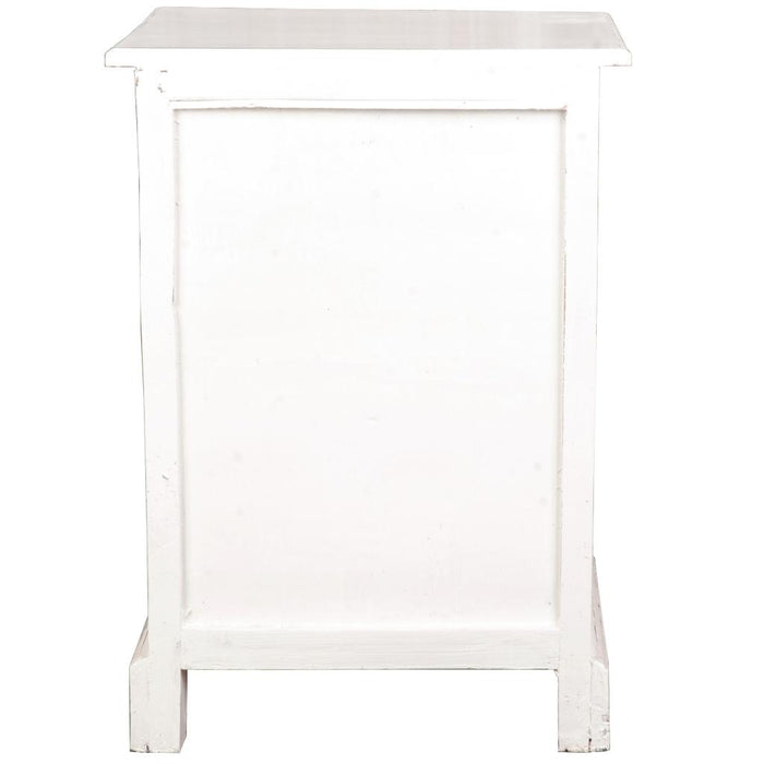 Sunset Trading Cottage Nightstand | Distressed White Solid Wood | Fully Assembled End Table -  Chapter 11 Furniture (Lewiston, Maine)