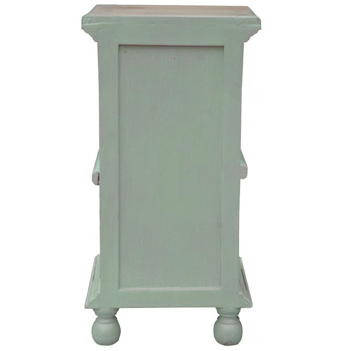 Sunset Trading Cottage End Table with Basket -  Chapter 11 Furniture (Lewiston, Maine)