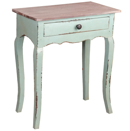 Sunset Trading Cottage Table | Bahama Blue/Natural Limewash Solid Wood | Fully Assembled -  Chapter 11 Furniture (Lewiston, Maine)
