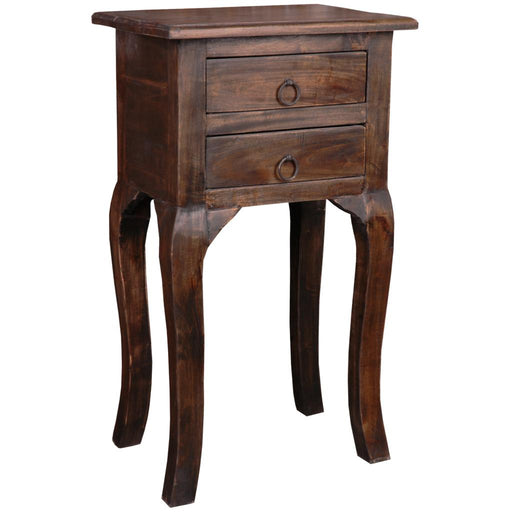 Sunset Trading Cottage Side End Table | Vintage Iron Brown Solid Wood | Fully Assembled -  Chapter 11 Furniture (Lewiston, Maine)