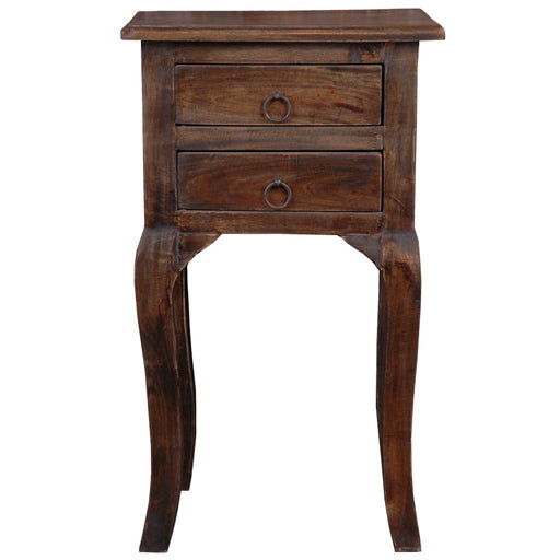Sunset Trading Cottage Side End Table | Vintage Iron Brown Solid Wood | Fully Assembled -  Chapter 11 Furniture (Lewiston, Maine)