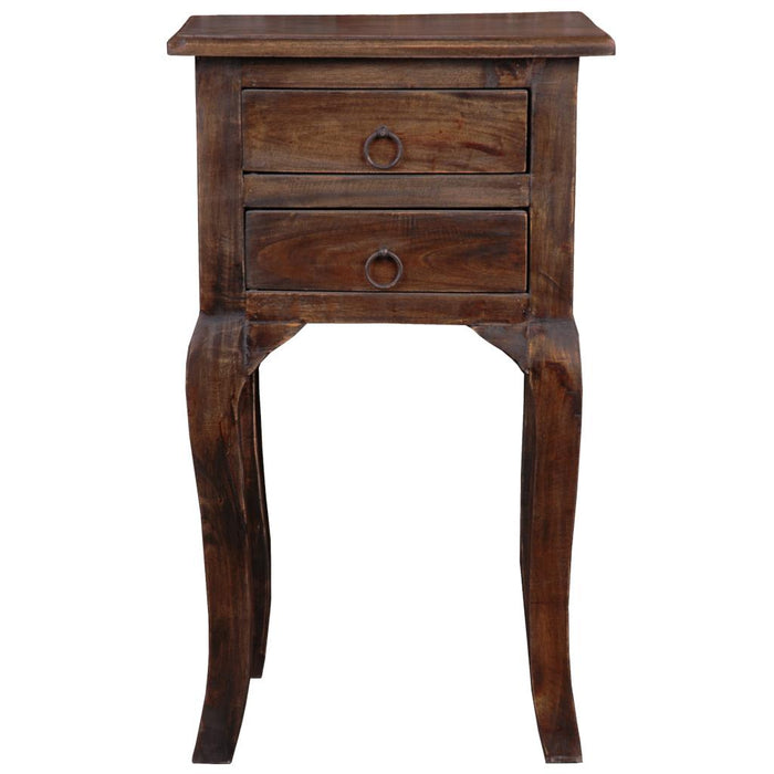 Sunset Trading Cottage Side End Table | Vintage Iron Brown Solid Wood | Fully Assembled -  Chapter 11 Furniture (Lewiston, Maine)