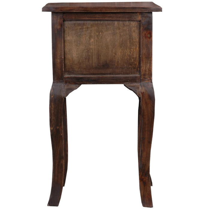 Sunset Trading Cottage Side End Table | Vintage Iron Brown Solid Wood | Fully Assembled -  Chapter 11 Furniture (Lewiston, Maine)