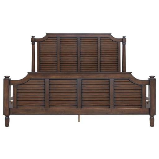 Sunset Trading Bahama Shutter Wood King Bed | Tropical Walnut Brown -  Chapter 11 Furniture (Lewiston, Maine)
