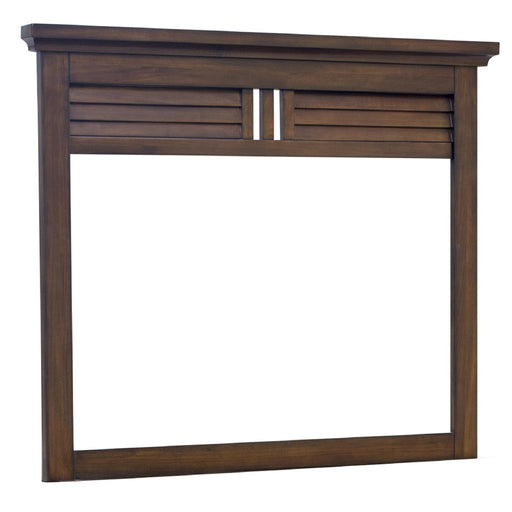 Sunset Trading Bahama Shutter Wood Mirror | Tropical Walnut Brown -  Chapter 11 Furniture (Lewiston, Maine)