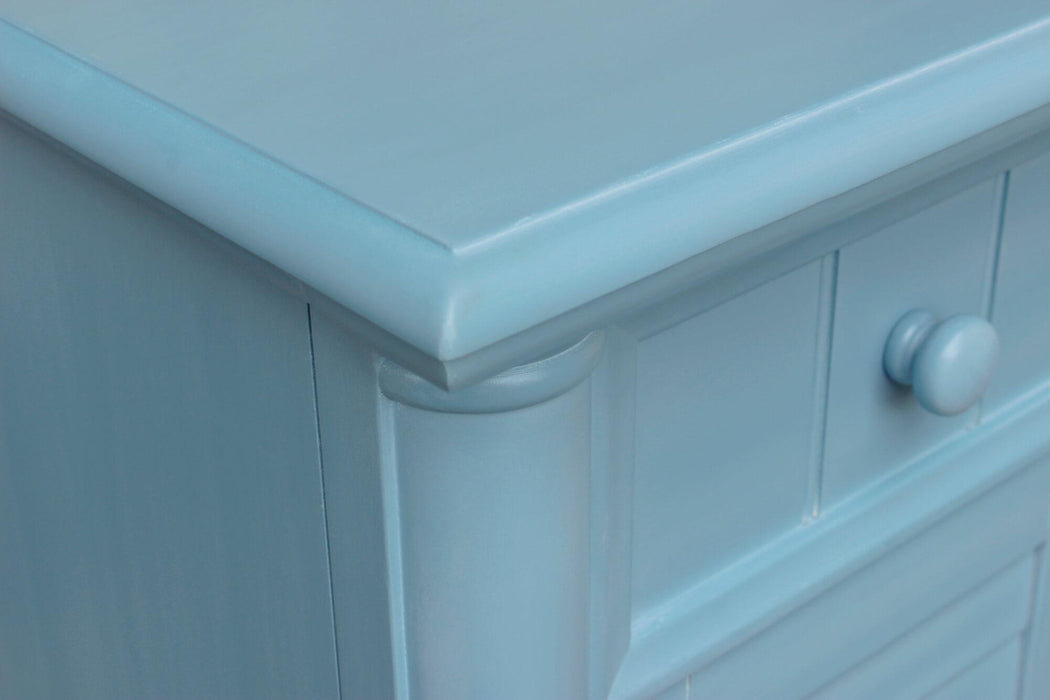 Sunset Trading Cool Breeze Dresser and Mirror | 5 Drawers 2 Cabinets | Beach Blue Wood | Fully Assembled -  Chapter 11 Furniture (Lewiston, Maine)