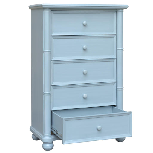 Sunset Trading Cool Breeze 5 Drawer Bedroom Chest | Beach Blue | Fully Assembled -  Chapter 11 Furniture (Lewiston, Maine)
