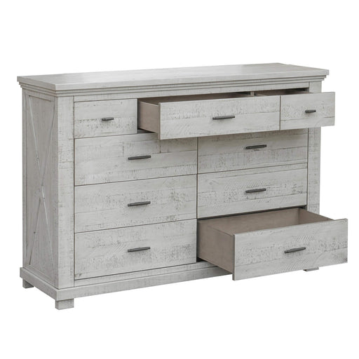 Sunset Trading Crossing Barn 9 Drawer Bedroom Dresser | Gray Acacia Wood -  Chapter 11 Furniture (Lewiston, Maine)