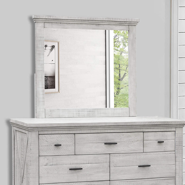 Sunset Trading Crossing Barn Bedroom Mirror | Gray Acacia Wood -  Chapter 11 Furniture (Lewiston, Maine)