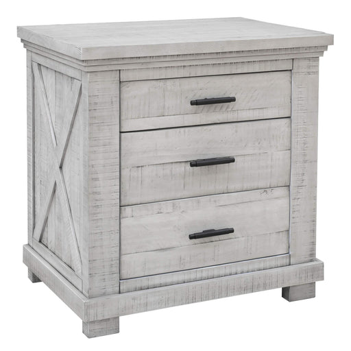Sunset Trading Crossing Barn 3 Drawer Bedroom Nightstand | Gray Acacia Wood -  Chapter 11 Furniture (Lewiston, Maine)