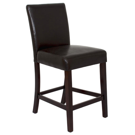 Sunset Trading Kemper 24" Parson Barstool in Espresso | Set of 2 -  Chapter 11 Furniture (Lewiston, Maine)