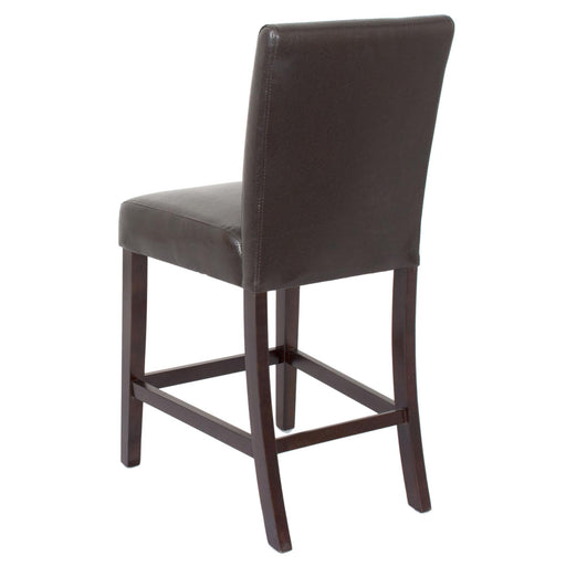 Sunset Trading Kemper 24" Parson Barstool in Espresso | Set of 2 -  Chapter 11 Furniture (Lewiston, Maine)