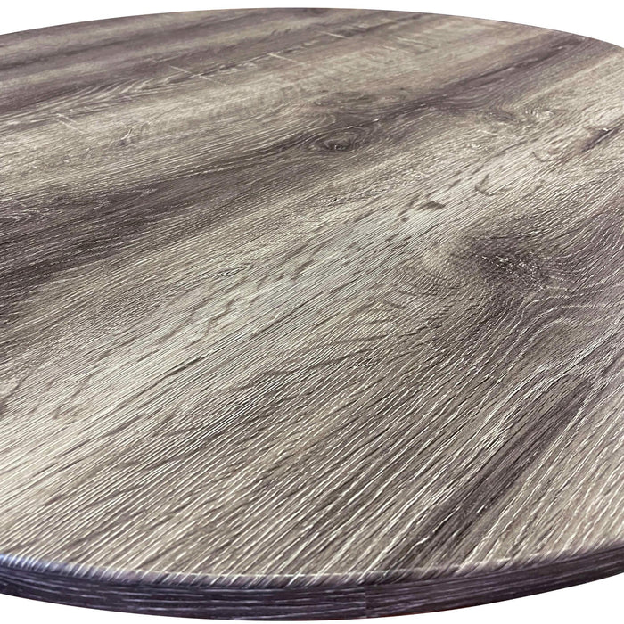 Sunset Trading Star 36" Round Pub Table | Bar Height Dining | Gray Metal and Wood | Seats 4 -  Chapter 11 Furniture (Lewiston, Maine)