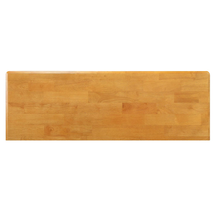 Sunset Trading Selections Sideboard with Large Display Shelf | 3 Drawers 2 Storage Cabinets | Light Oak -  Chapter 11 Furniture (Lewiston, Maine)
