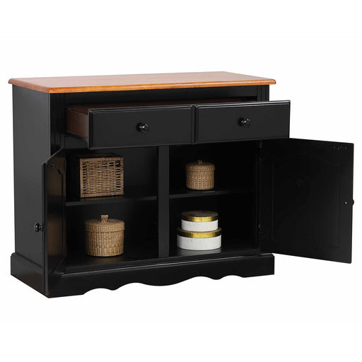 Sunset Trading Black Cherry Selections Keepsake Buffet | Antique Black and Cherry -  Chapter 11 Furniture (Lewiston, Maine)