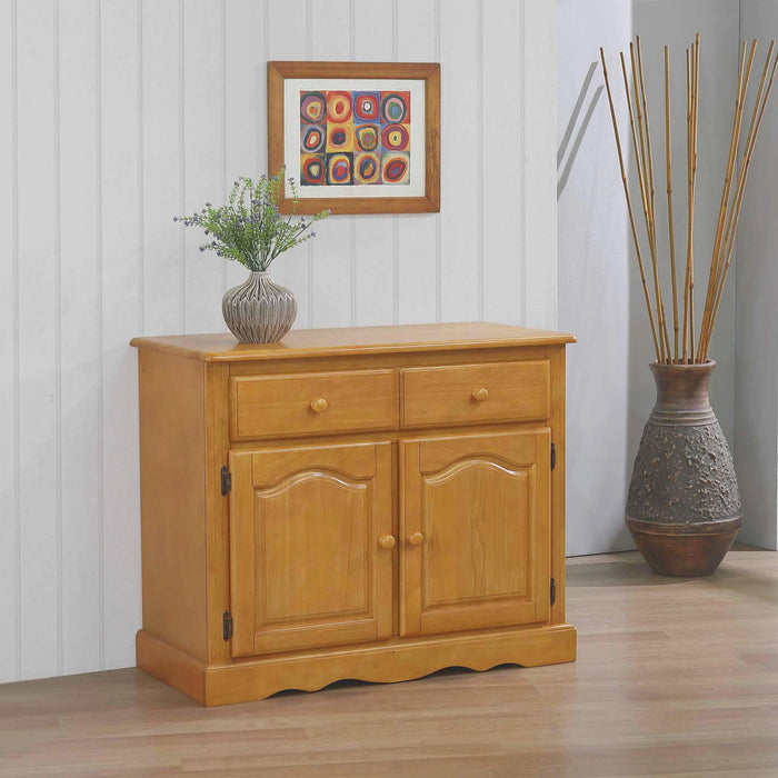 Sunset Trading Oak Selections Keepsake Buffet | Light Oak -  Chapter 11 Furniture (Lewiston, Maine)