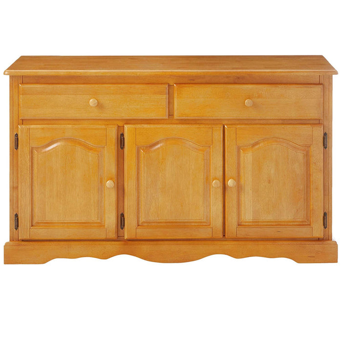Sunset Trading Oak Selections Treasure Buffet and Lighted Hutch | Light Oak -  Chapter 11 Furniture (Lewiston, Maine)