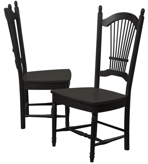 Sunset Trading Black Cherry Selections Allenridge Dining Chair | Antique Black | Set of 2 -  Chapter 11 Furniture (Lewiston, Maine)
