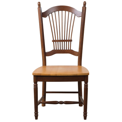 Sunset Trading Oak Selections Allenridge Dining Chair | Nutmeg Brown and Light Oak | Set of 2 -  Chapter 11 Furniture (Lewiston, Maine)