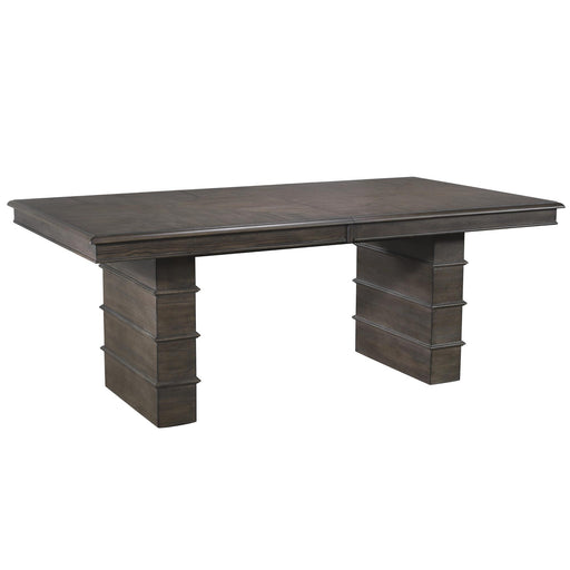 Sunset Trading Cali 96" Rectangular Extendable Dining Table | Brown Solid Wood | Seats 8 -  Chapter 11 Furniture (Lewiston, Maine)