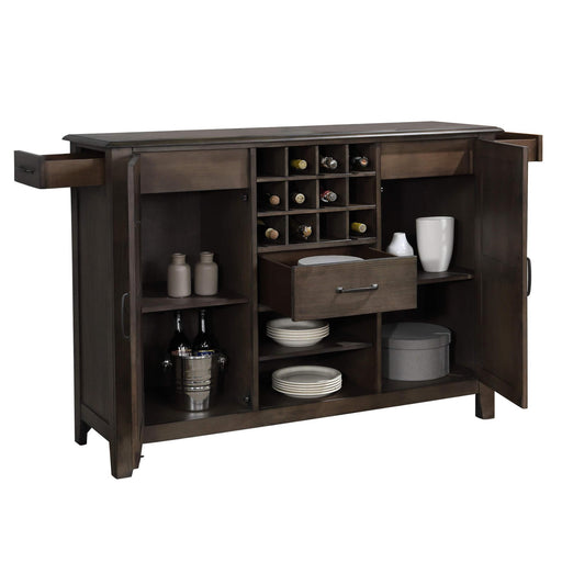 Sunset Trading Cali Server | Wine Rack | Cabinets Drawers Open Shelf Storage -  Chapter 11 Furniture (Lewiston, Maine)