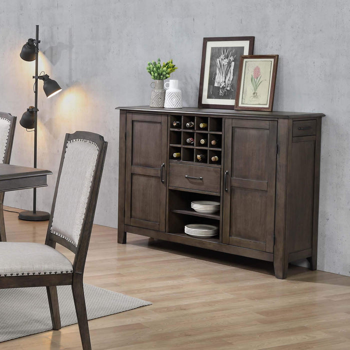 Sunset Trading Cali Server | Wine Rack | Cabinets Drawers Open Shelf Storage -  Chapter 11 Furniture (Lewiston, Maine)