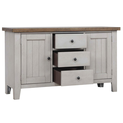 Sunset Trading Country Grove Buffet | Distressed Gray and Brown Wood -  Chapter 11 Furniture (Lewiston, Maine)
