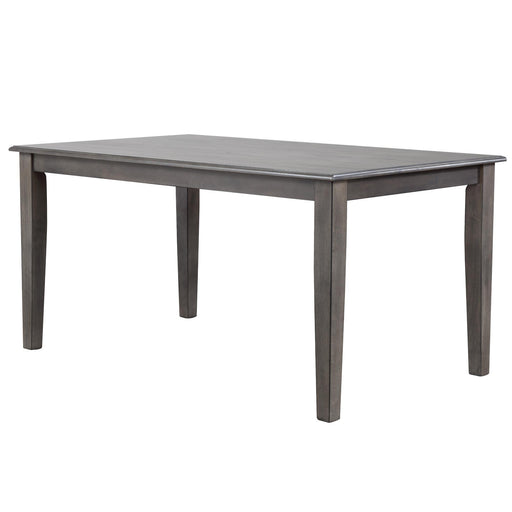 Sunset Trading Shades of Gray 60" Rectangular Dining Table | Seats 6 -  Chapter 11 Furniture (Lewiston, Maine)