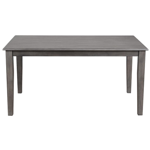 Sunset Trading Shades of Gray 60" Rectangular Dining Table | Seats 6 -  Chapter 11 Furniture (Lewiston, Maine)