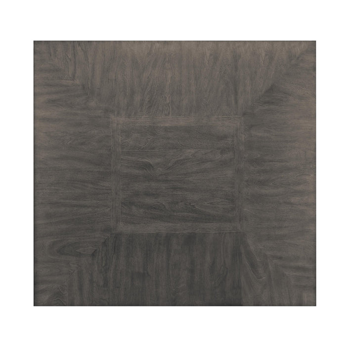 Sunset Trading Shades of Gray 5 Piece 45" Square Pub Set | Table with Storage Shelf | Counter Height Dining | Seats 6 -  Chapter 11 Furniture (Lewiston, Maine)