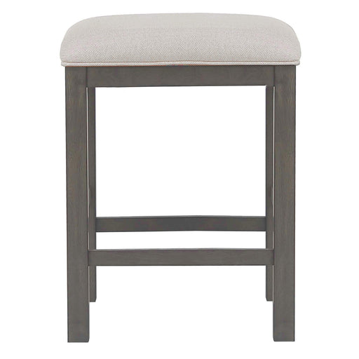 Sunset Trading Shades of Gray Upholstered Barstool | Backless | Counter Height Stool -  Chapter 11 Furniture (Lewiston, Maine)